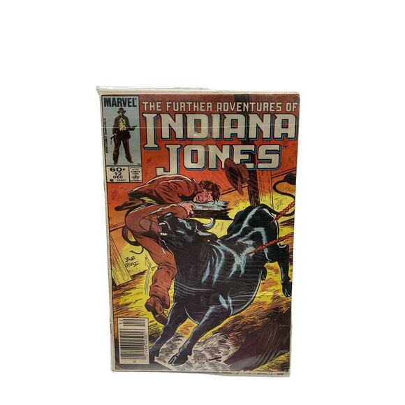 Vintage The Futher Adventures Of Indiana Jones Comic Books Issues 11 12 1983 - Picture 10 of 11